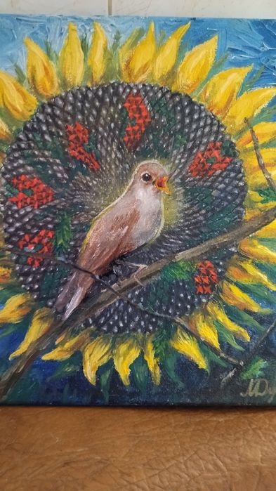 Картина на підрамнику "Соловейко"