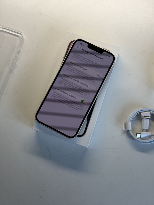iPhone 14 128gb biały bateria 100% komplet
