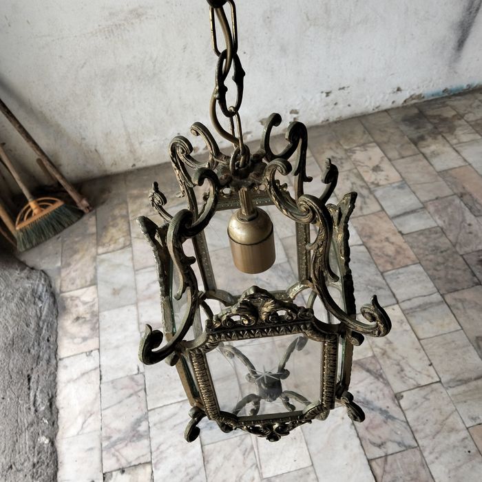 Candieiro antigo 2 peças