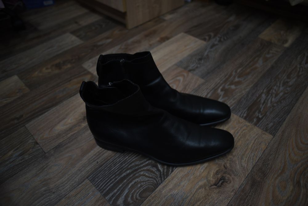 [YSL] Архивные кожаные ботинки Yves Saint Laurent Rive Gauche 44.5-45  [ТОРГ]