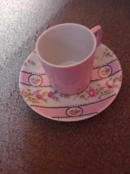 Chitas de Alcobaca, de Vista Alegre, serviço de cafe