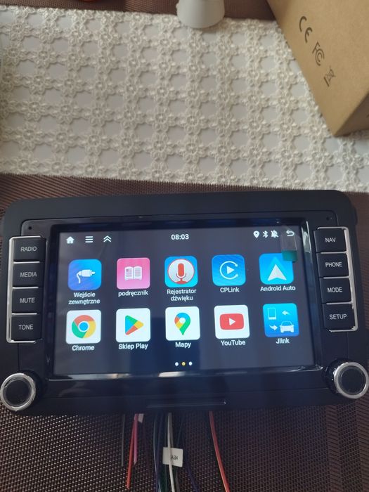 Radio android Nawigacja GPS 2/64 GB  Vw, Skoda, Seat