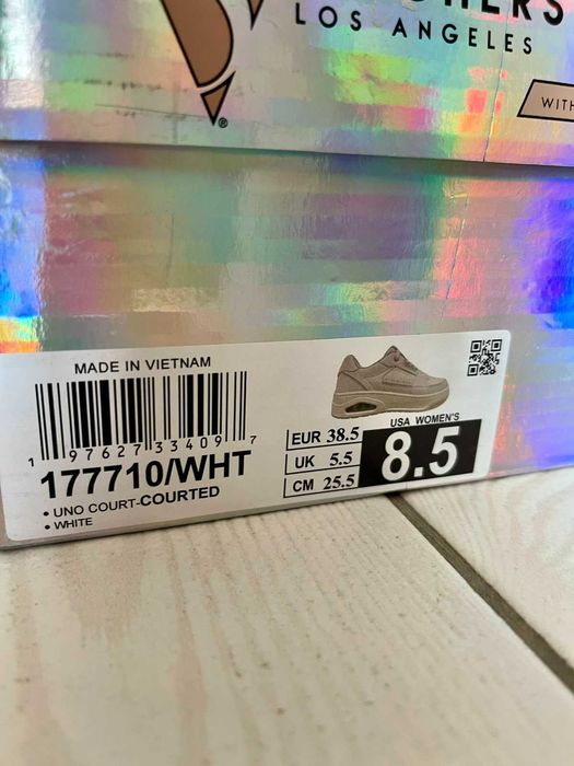 Продам кеди жіночі Skechers UNO COURT розмір 38,5