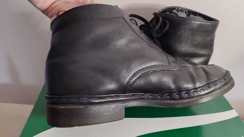 Сапоги чоловічі зимові з натуральної шкіри на овчині