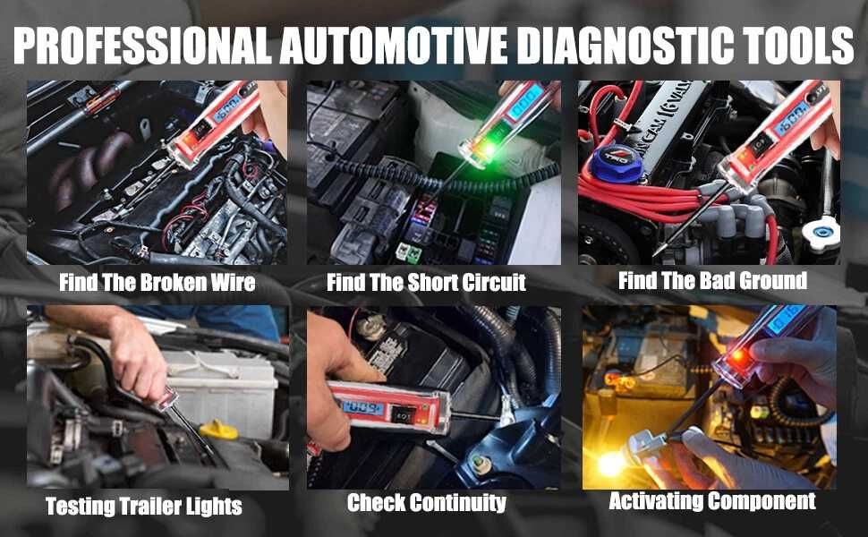 Teste de prova de circuitos automovel