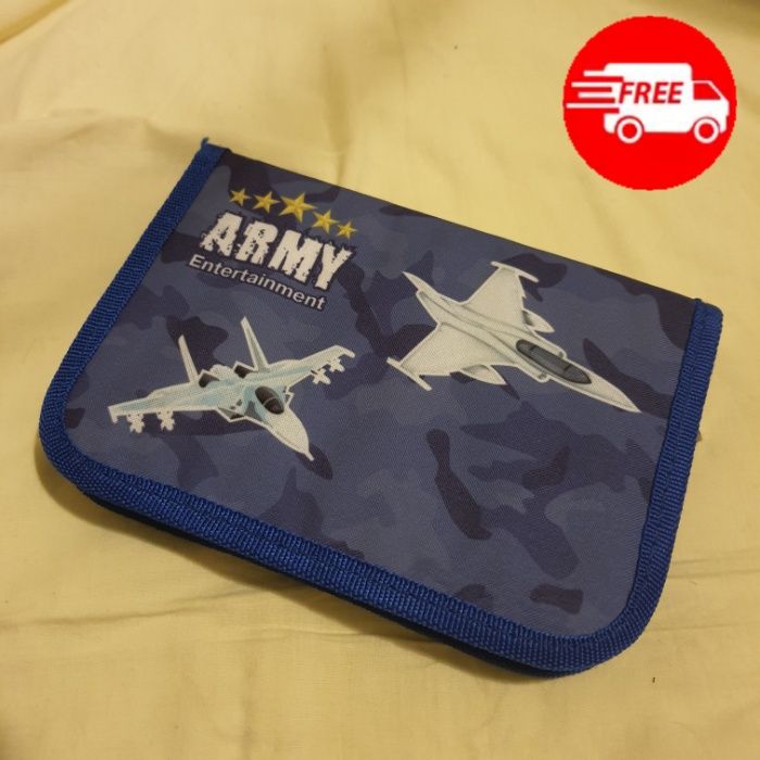 Пенал 1 отделение на молнии CFS Cool For School AIRCRAFT Army Entertai