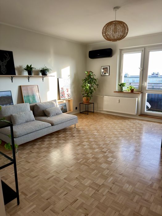 Słoneczne mieszkanie 49m² do wynajęcia - Gdańsk Chełm - klimatyzacja i fotowoltaika