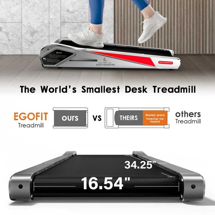 Bieżnia - Egofit Walker Pro Under Desk Treadmill