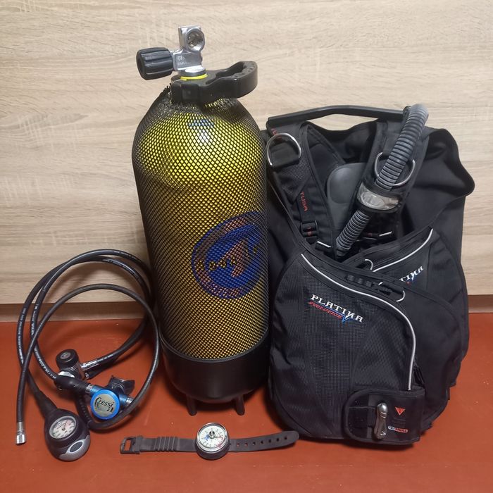 Комплект для дайвинга  Tusa Evolution Platina, баллон 15 л