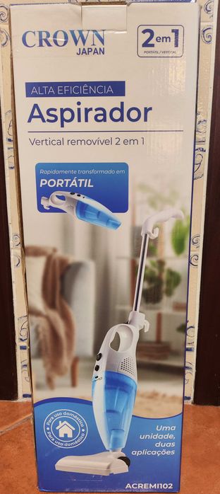 Aspirador vertical Crown Japan 2 em 1 (modelo ACREMI102)