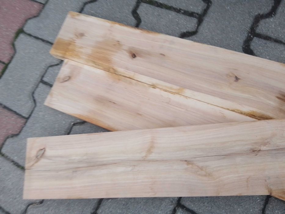 120x12x2,3 cm  Deska tarasowa, Olcha