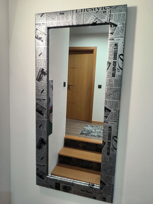 Espelho para sala, quarto ou hall
Posição na vertical ou horizontal.