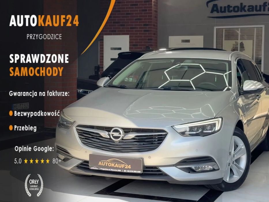 Opel Insignia *113tys* *Kamera* *El. klapa* *Virtual* *BEZWYPADKOWY*