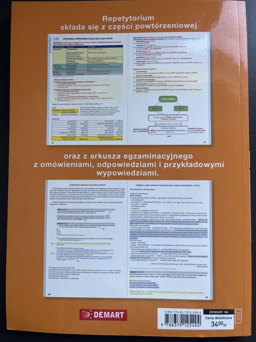 Język polski Reperytorium Egzamin ósmoklasisty GRAMATYKA