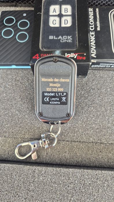 Programação de comandos garagem