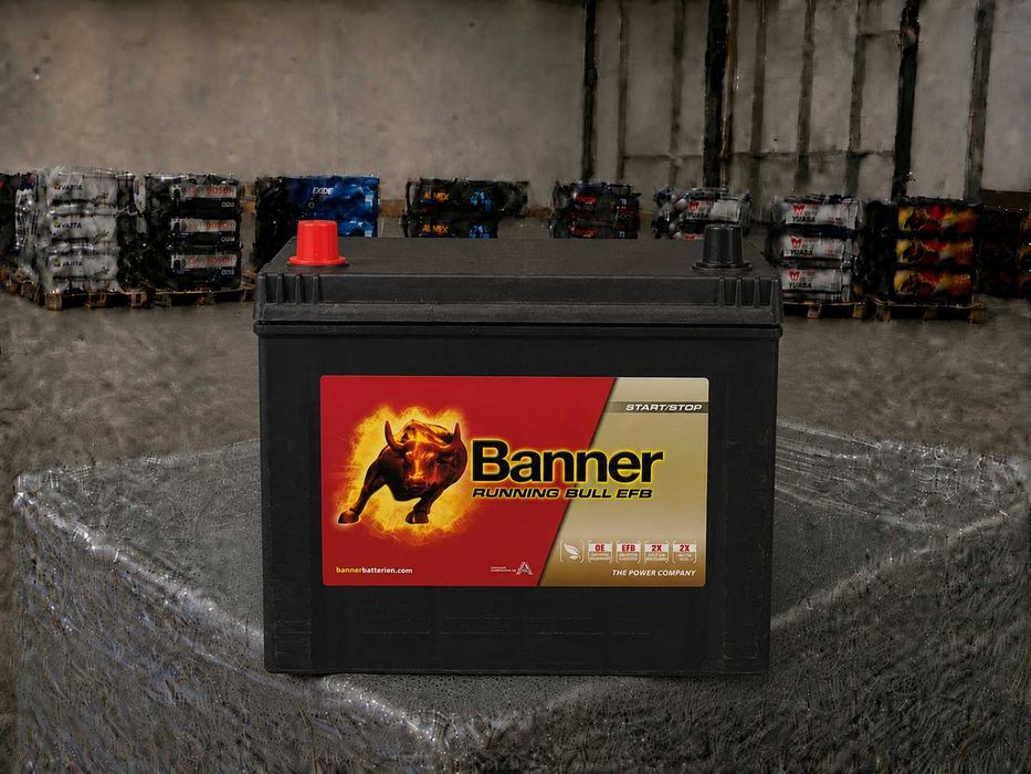 Автомобільний акумулятор Banner Running Bull EFB 565 16, 65Ah, 12V, 9005753095489