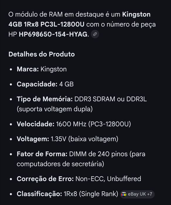 Memórias RAM DDR3