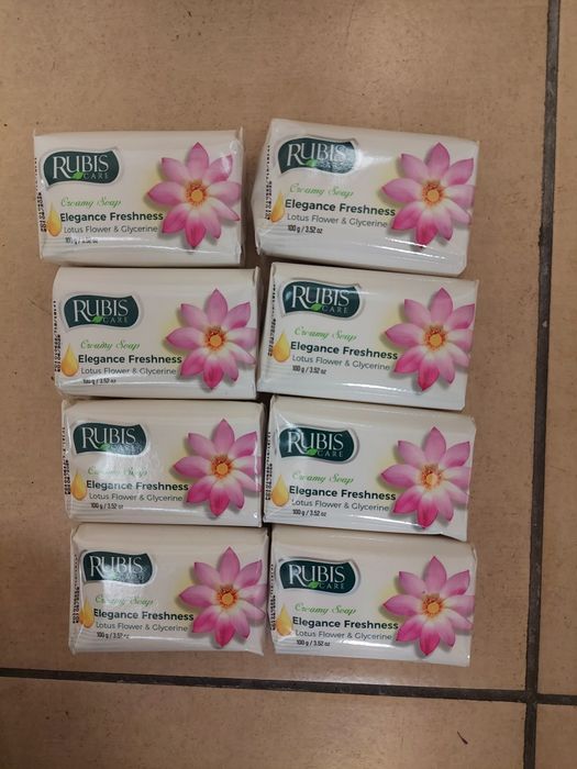 Mydło mix 66 szt Luksja, Carmen, Rubis