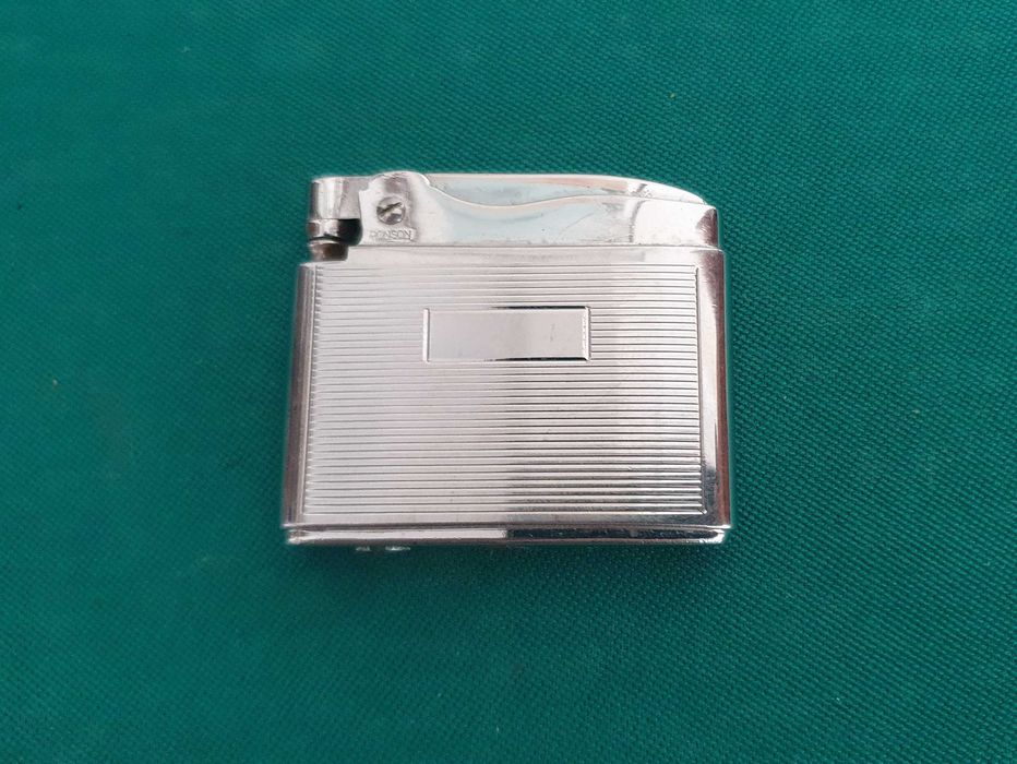 Isqueiro Ronson Adonis, a gasolina, Anos 50 - Made in England