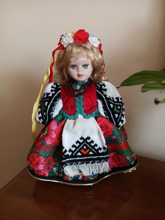 Lala ludowa figurka z Lwowa ukraińska