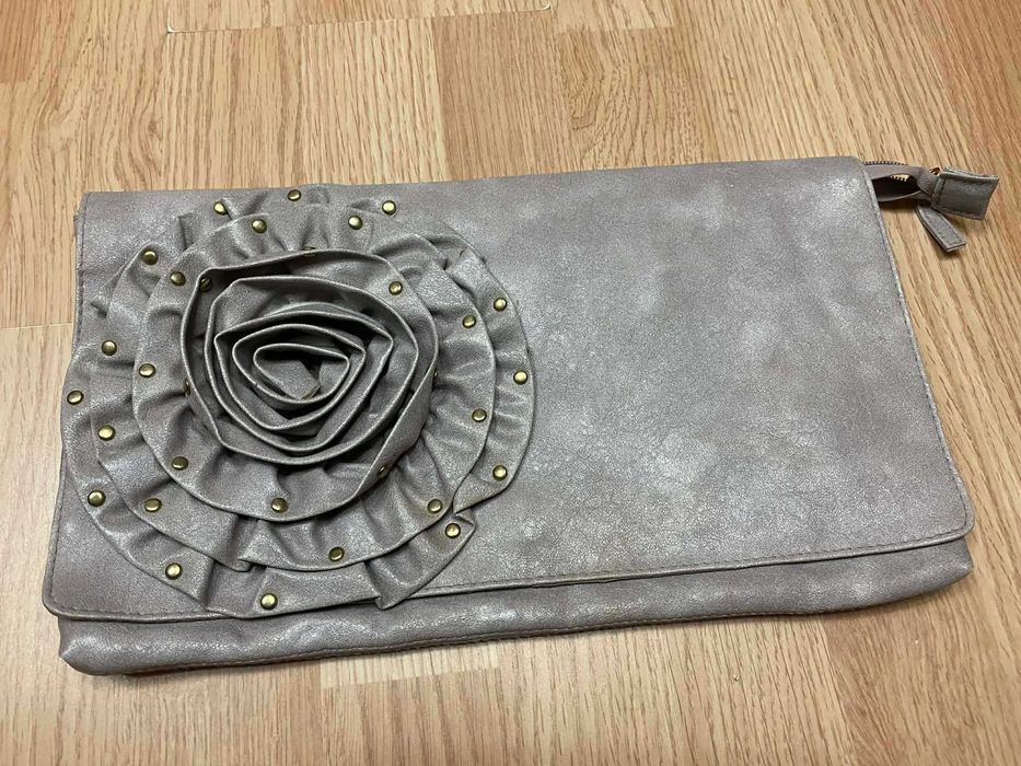 Сумка клатч косметичка Atmosphere серый Испания