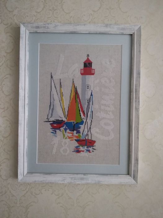 Картина вышивка крестиком La Cotiniere