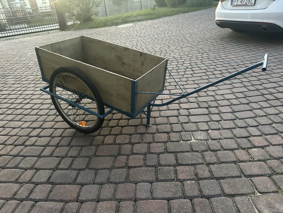 Wozek ogrodowy plus kola od rometa
