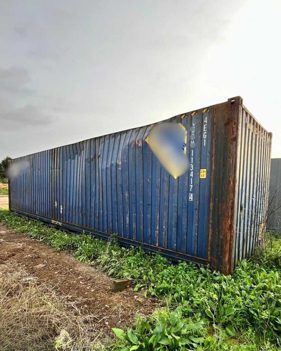 Contentor Marítimo 12 Metros Altura Extra (40 pés HC