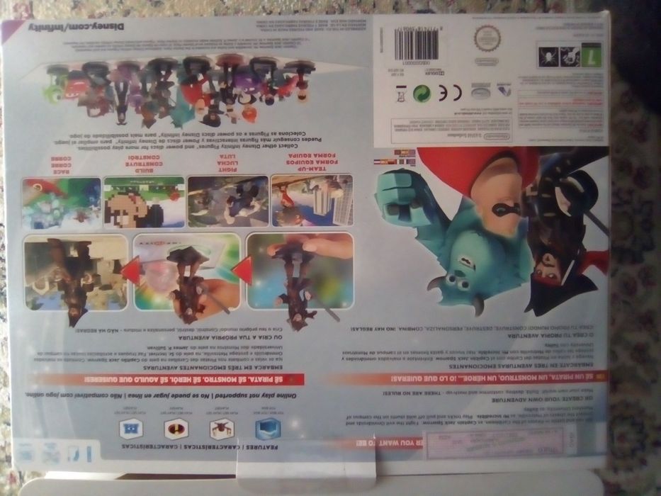 Starter pack Disney Infinity Wii mais Elsa e Anna (5figuras)