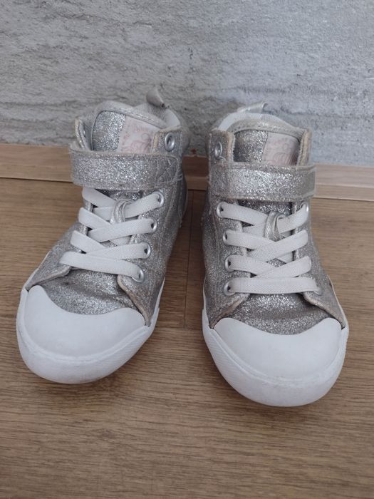 Buty sneakersy trampki tenisówki brokatowe H&M 28