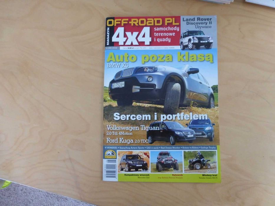 Magazyn 4x4 Off-Road PL 8/2008 sierpień 2008