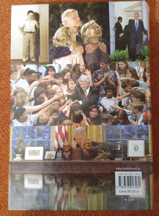 Książka Bill Clinton moje życie