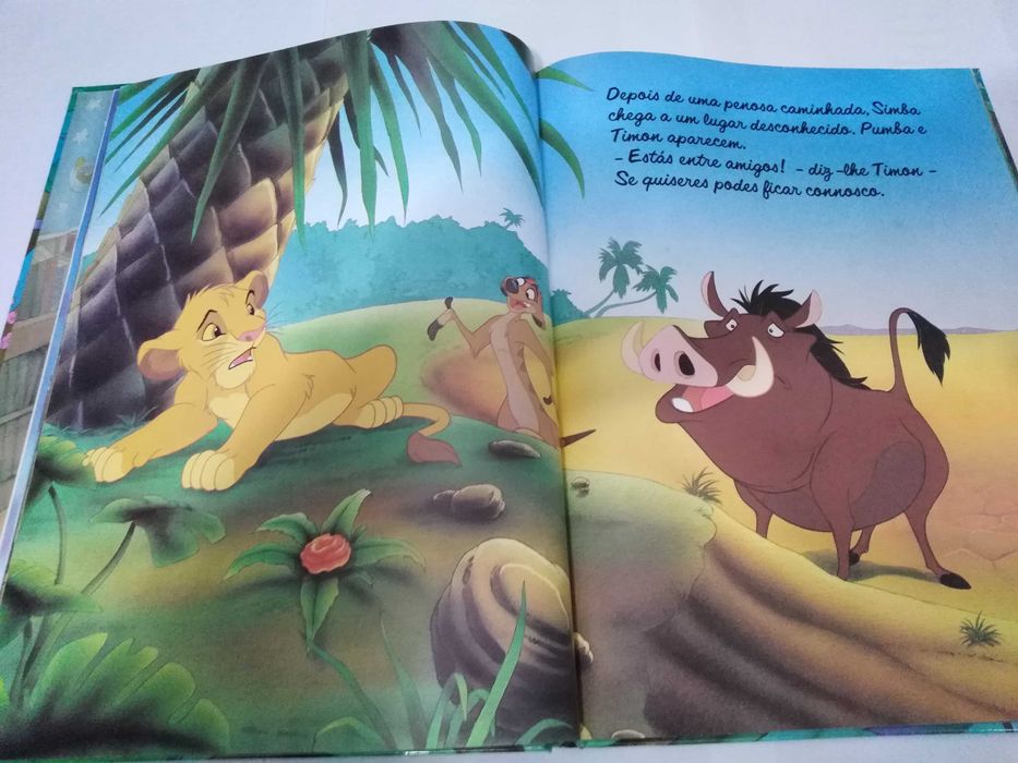 Livro O Rei Leão.