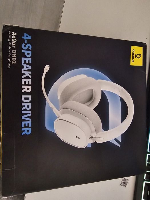 Auscultadores sem Fios Baseus AeQur GH02 - Branco