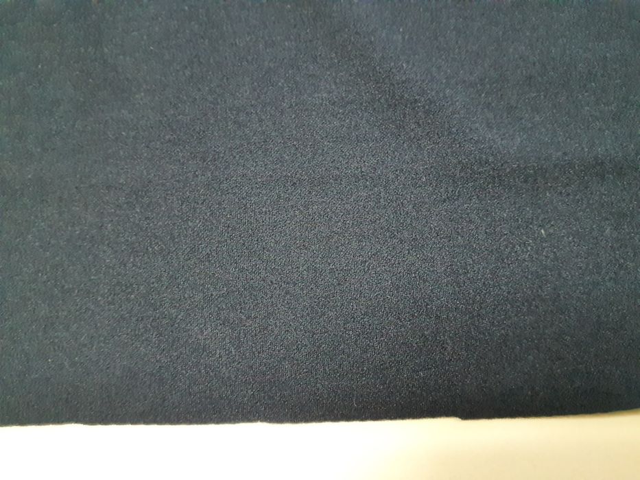 Dzianina granat/ciemny niebieski dwustronna szer.148 cm.