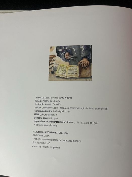 Livro “De Lisboa a Pádua”