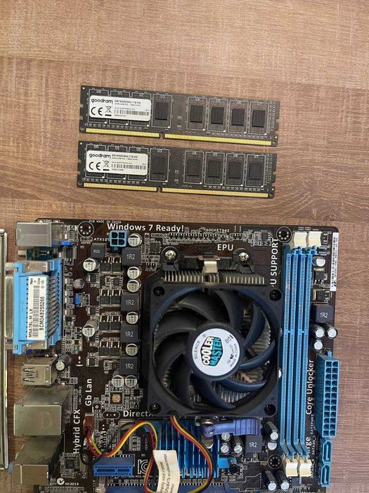 Комплект FX-4200 3.30GHz/ASUS M5A78L-M LX /DDR3 2x4GB 1600 МГц/Кулер