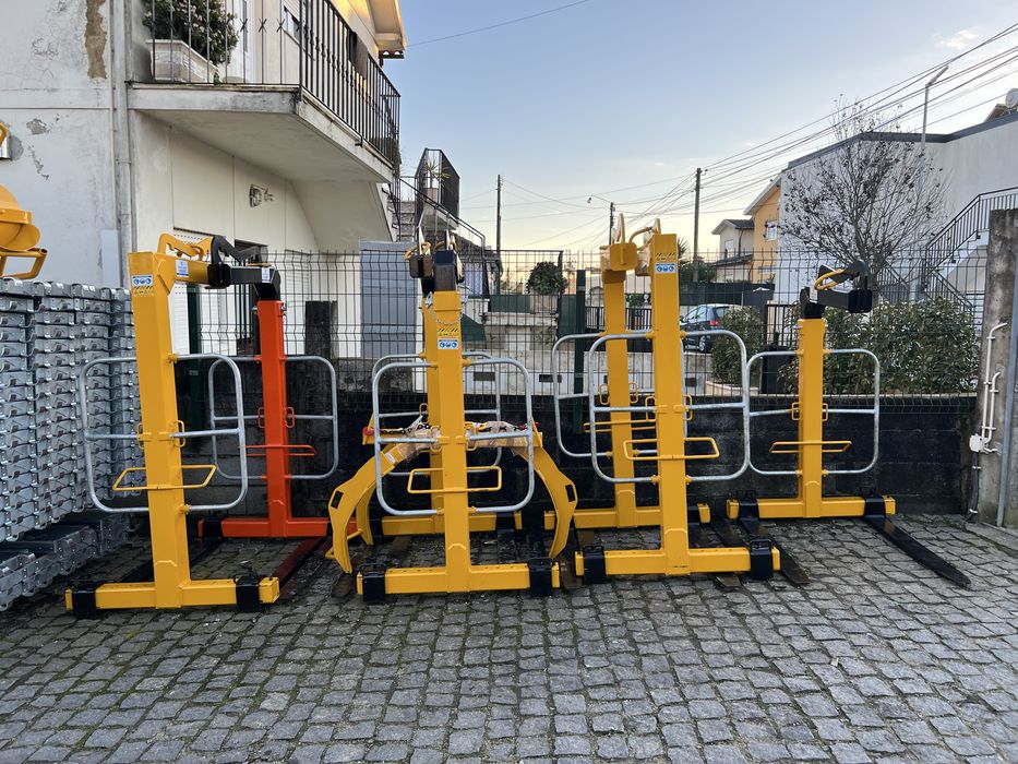 Porta paletes grua 2000kg certificado e novo