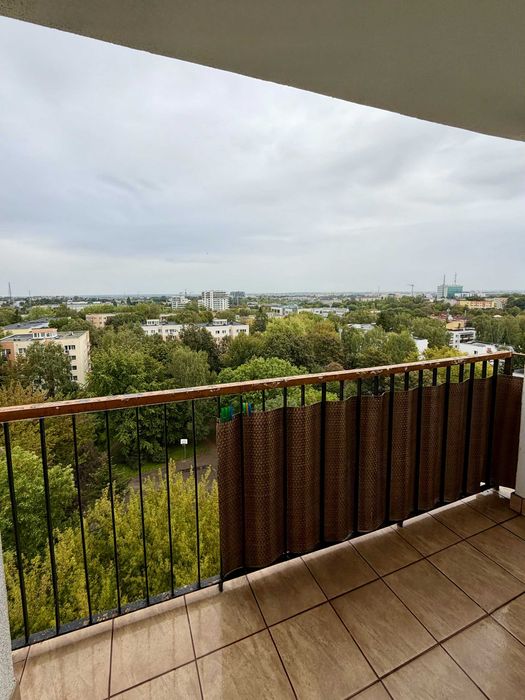 Mieszkanie 27.7m  - Kawalerka, Czechów - Widok na panoramę miasta.
