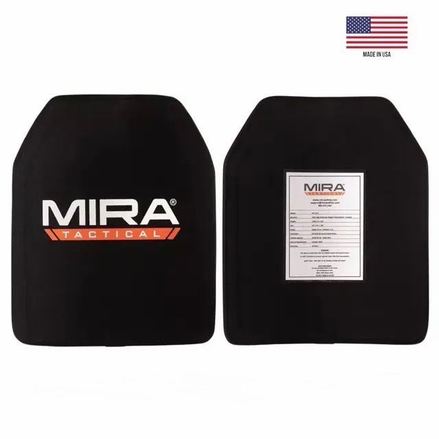 Бронепластини керамічні США MIRA TACTICAL USA 2,67кг 25/30см IV клас захисту NIJ. Тримає калібр 7,62 -мм куля БЗ. Сертифікати випробувань надаємо.