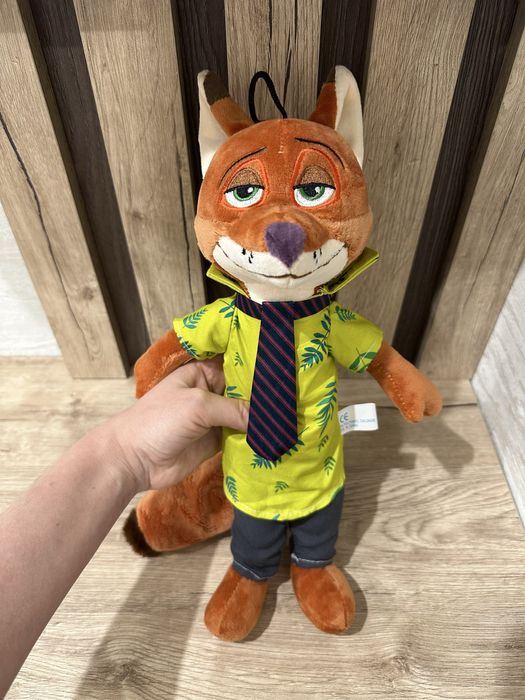 М’які іграшки Зоотрополіс Нік та Джуді 40 см Зверополис Zootopia