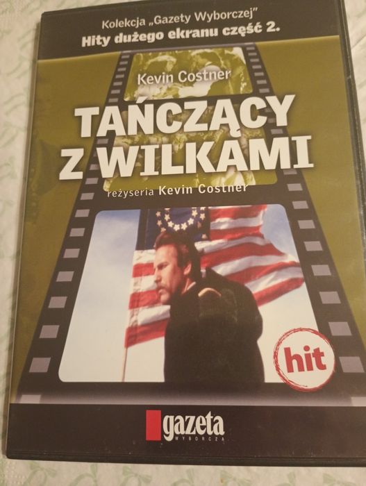 Film DVD Tańczący z wilkami Kevin Costner