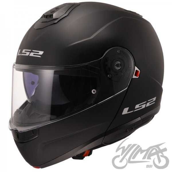 Kask Motocyklowy LS2 FF908 Strobe II Solid z otwieraną szczęką Blenda