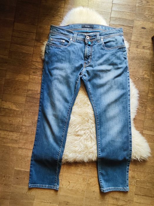 Pierre Cardin  чоловічі класичні прямі джинси XL та сорочка L, нові