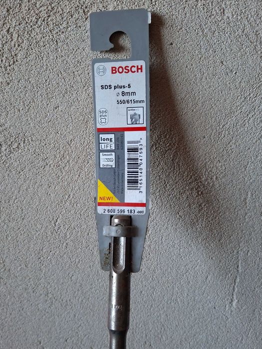 Ударний бур Bosch SDS-Plus-5, 8х550х615 мм