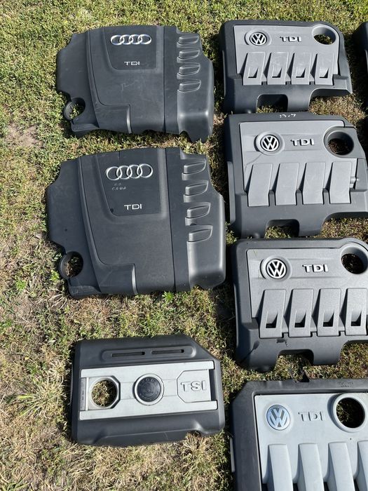 Декоративна кришка двигуна Volkswagen Audi Skoda крышка двигателя VAG