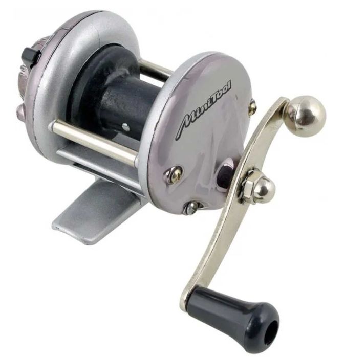 Nowy  kołowrotek podlodowy z terkotką Konger