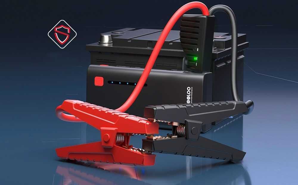 MOCNY BOOSTER urządzenie rozruchowe powerbank akumulator starter 2500A