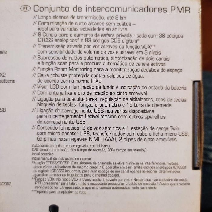 Walkie talkie silvercrest64586356194563122