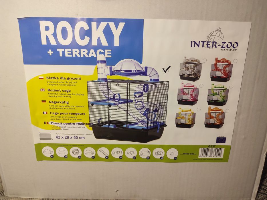 Клітка для хом'яка з тихим колесом